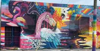 love Graffiti art Wynwood